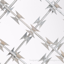 Beautiful Hot Dip Galvanized Blade Barbed Wire